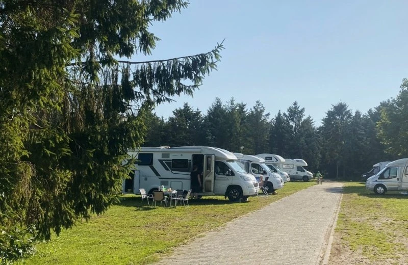 Camperplaats verhard